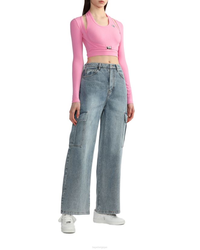 jean cargo A Bathing Ape femmes ZHX6N4817 jean