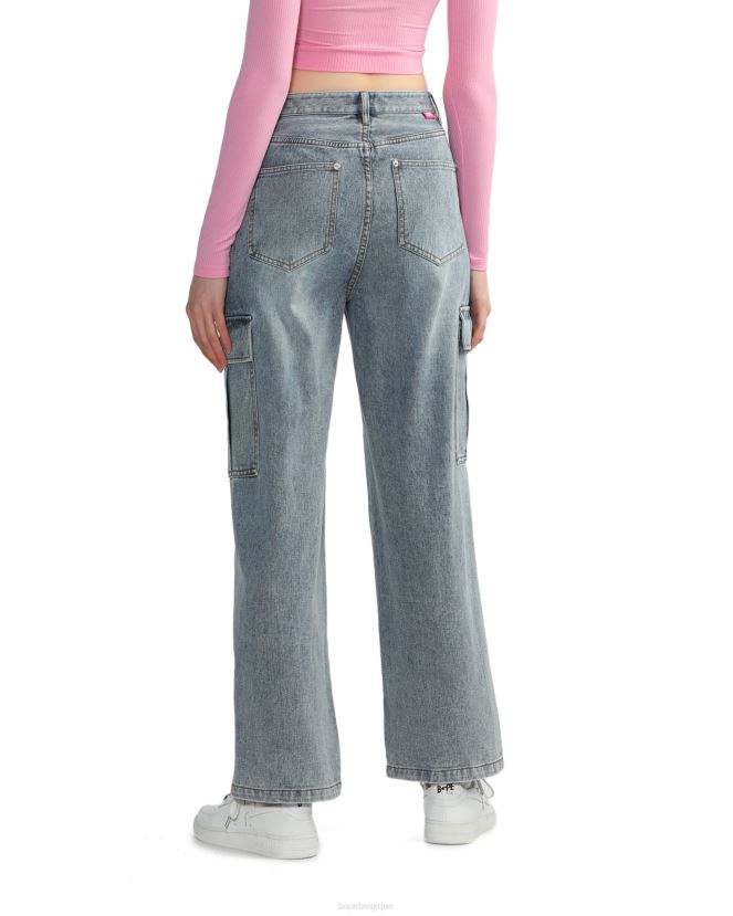 jean cargo A Bathing Ape femmes ZHX6N4817 jean
