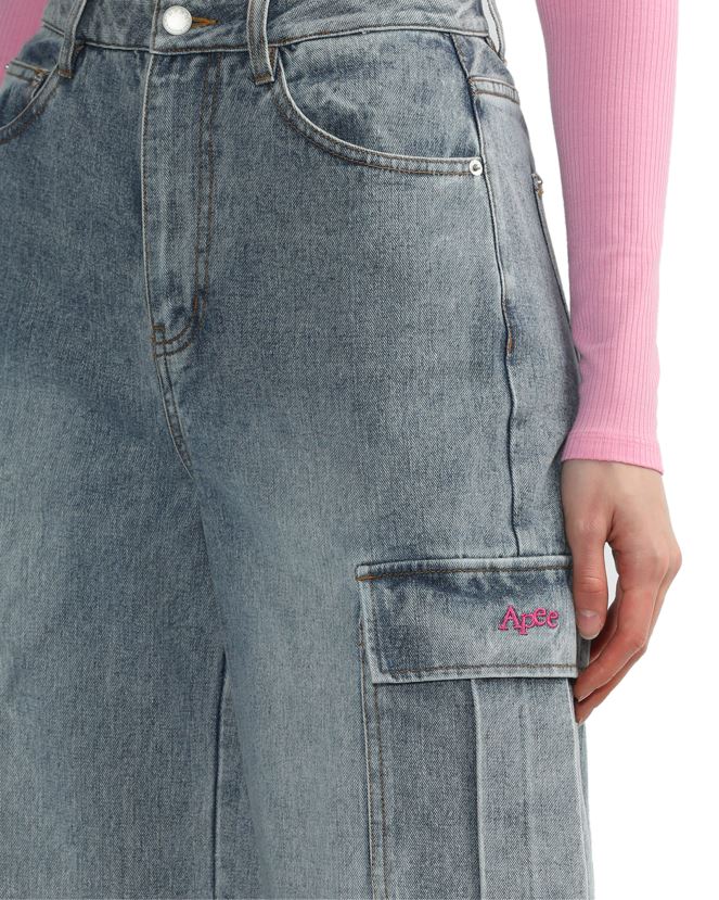 jean cargo A Bathing Ape femmes ZHX6N4817 jean