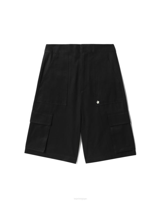 jupe-culotte cargo A Bathing Ape femmes ZHX6N4793 noir