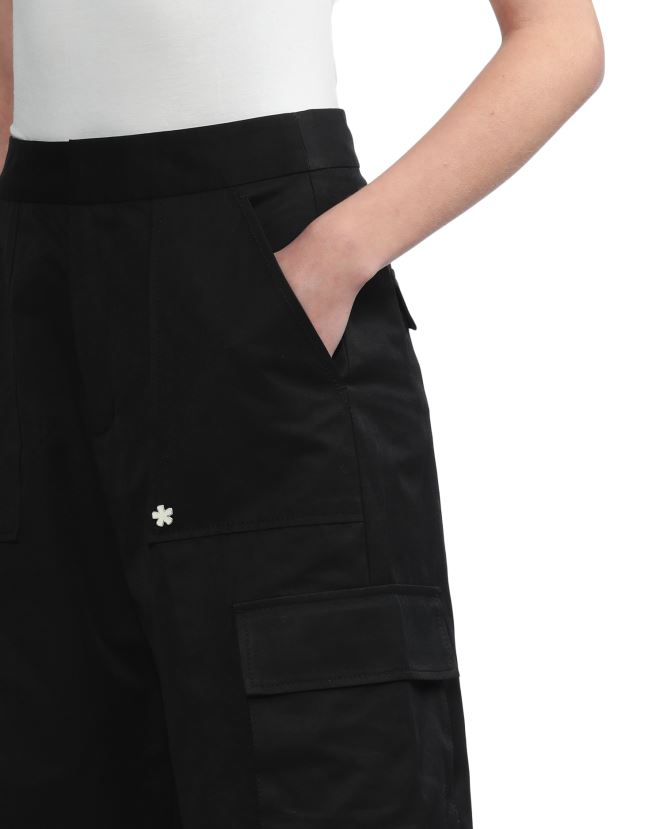 jupe-culotte cargo A Bathing Ape femmes ZHX6N4793 noir