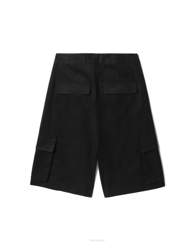 jupe-culotte cargo A Bathing Ape femmes ZHX6N4793 noir
