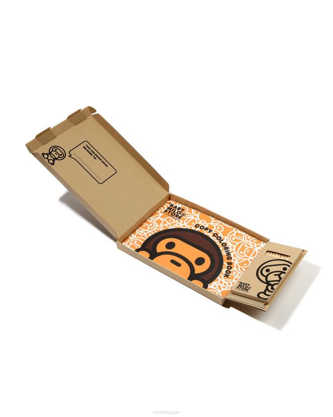 livre de couleurs A Bathing Ape enfants ZHX6N41183 café