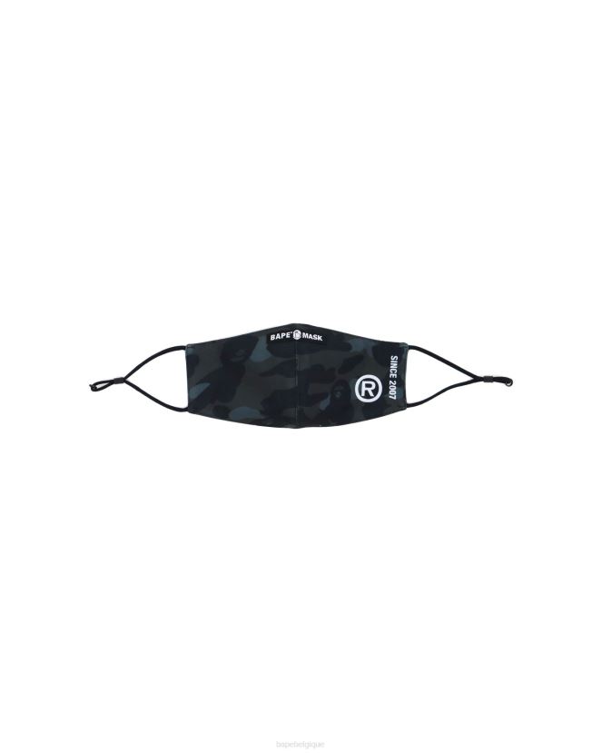 masque de camouflage de couleur A Bathing Ape Hommes ZHX6N4648 noir