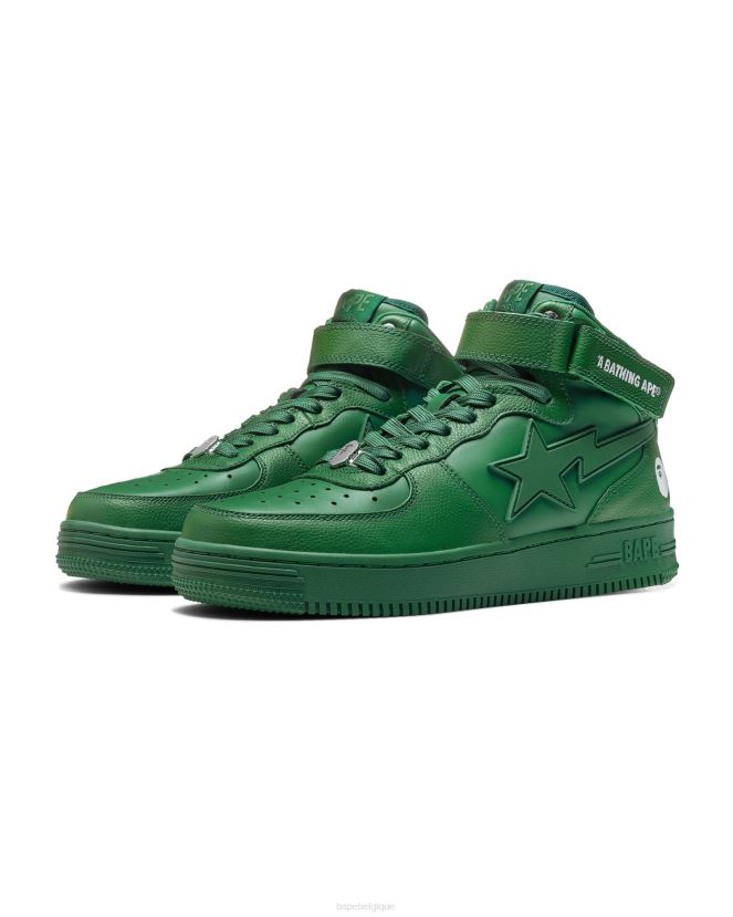 mes baskets A Bathing Ape Hommes ZHX6N4741 émeraude