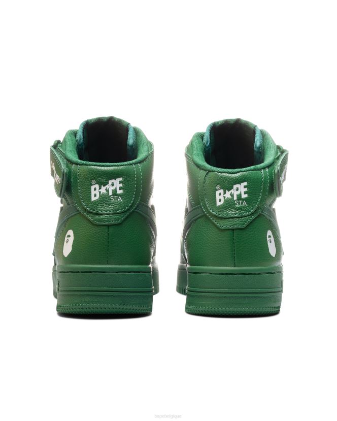 mes baskets A Bathing Ape Hommes ZHX6N4741 émeraude