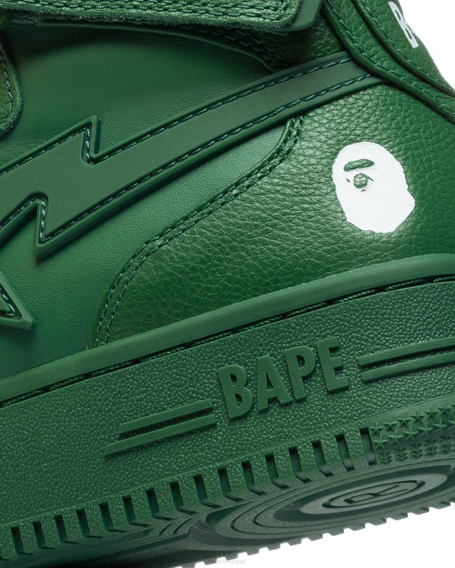 mes baskets A Bathing Ape Hommes ZHX6N4741 émeraude