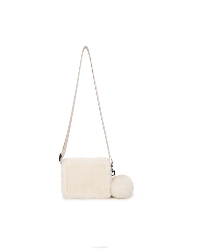 mini sac à bandoulière A Bathing Ape femmes ZHX6N41130 blanc