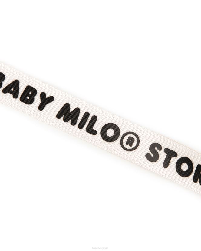 mini sac à bandoulière A Bathing Ape femmes ZHX6N41130 blanc