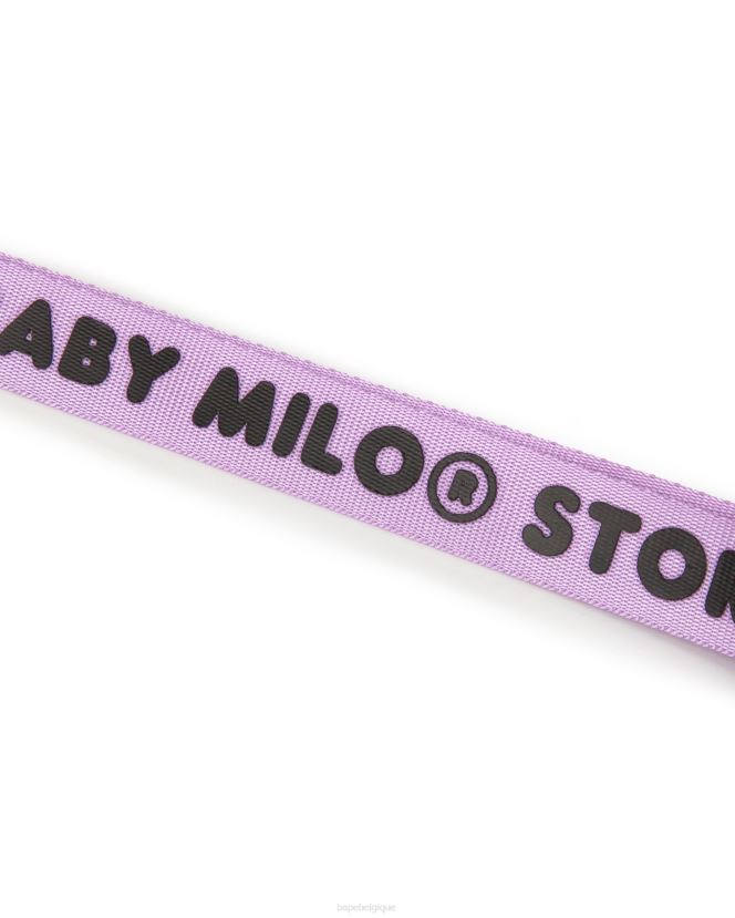 mini sac à bandoulière A Bathing Ape femmes ZHX6N41131 violet
