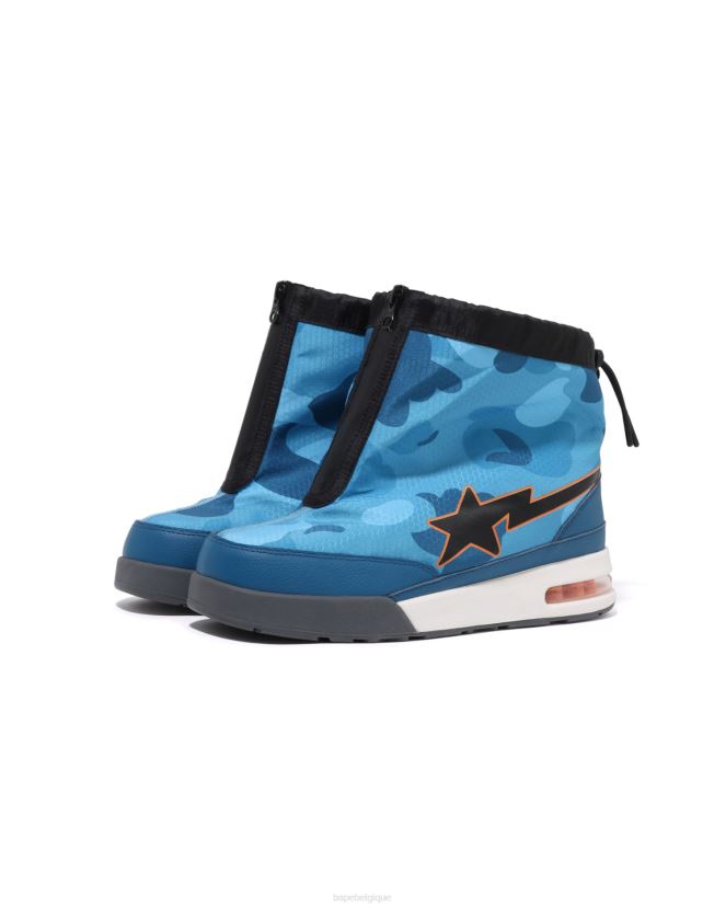 nid dabeille camo zip route sta m2 A Bathing Ape Hommes ZHX6N4670 bleu