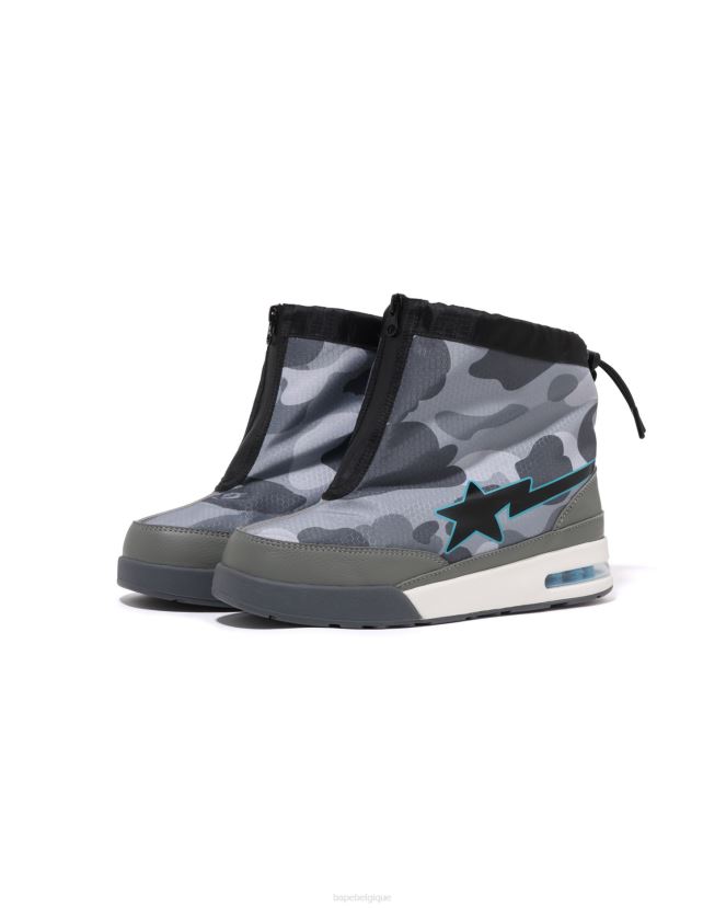 nid dabeille camo zip route sta m2 A Bathing Ape Hommes ZHX6N4671 gris