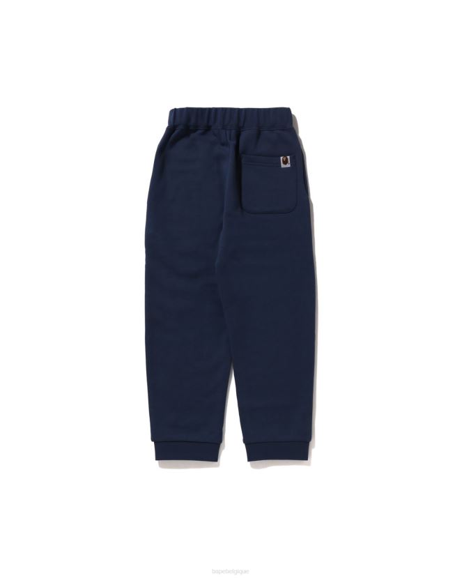 pantalon de jogging à empiècements A Bathing Ape enfants ZHX6N41426 gris