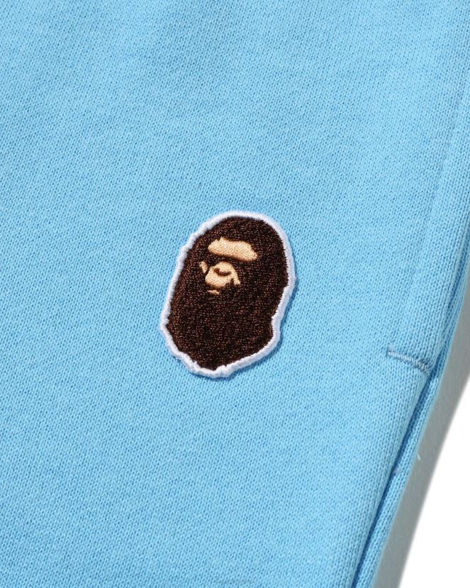 pantalon de survêtement multi-polices A Bathing Ape enfants ZHX6N41685 bleu