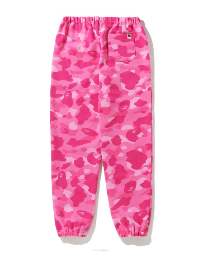 pantalon de survêtement oversize couleur camouflage A Bathing Ape femmes ZHX6N4985 rose