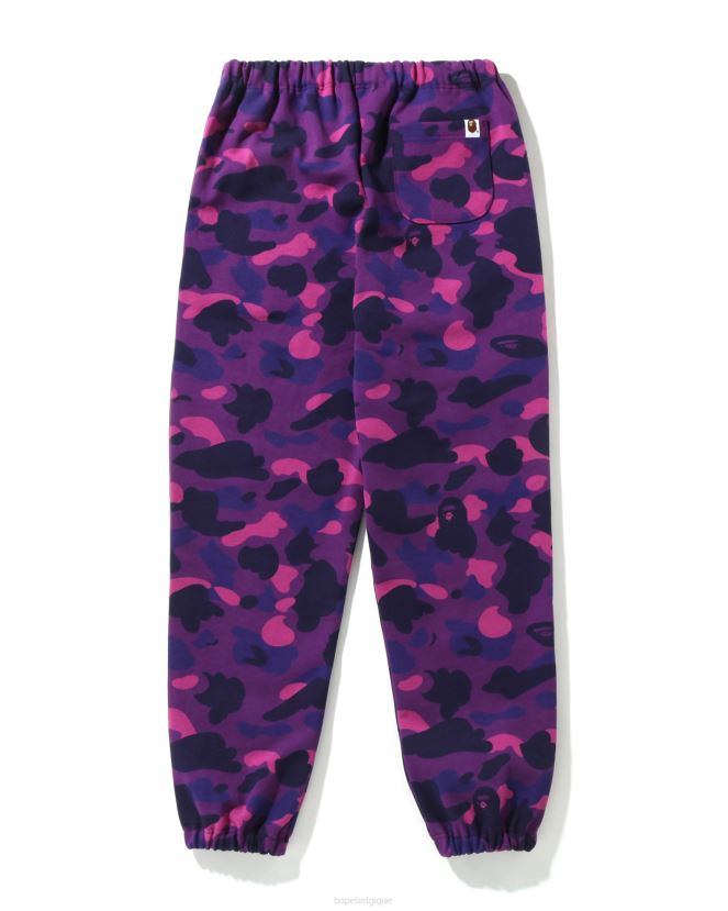 pantalon de survêtement oversize couleur camouflage A Bathing Ape femmes ZHX6N4986 violet