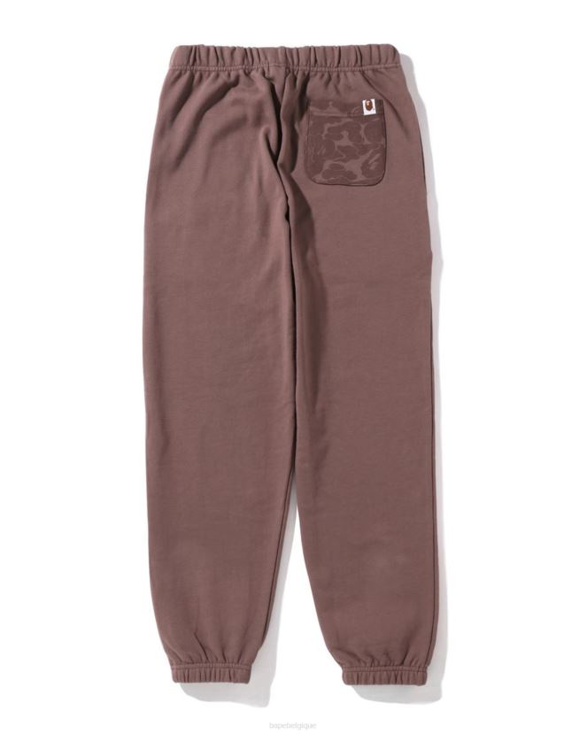 pantalon de survêtement surdimensionné head one point A Bathing Ape femmes ZHX6N4972 brun
