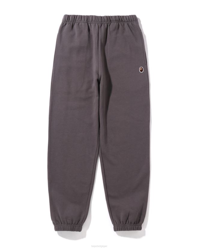 pantalon de survêtement surdimensionné head one point A Bathing Ape femmes ZHX6N4973 gris