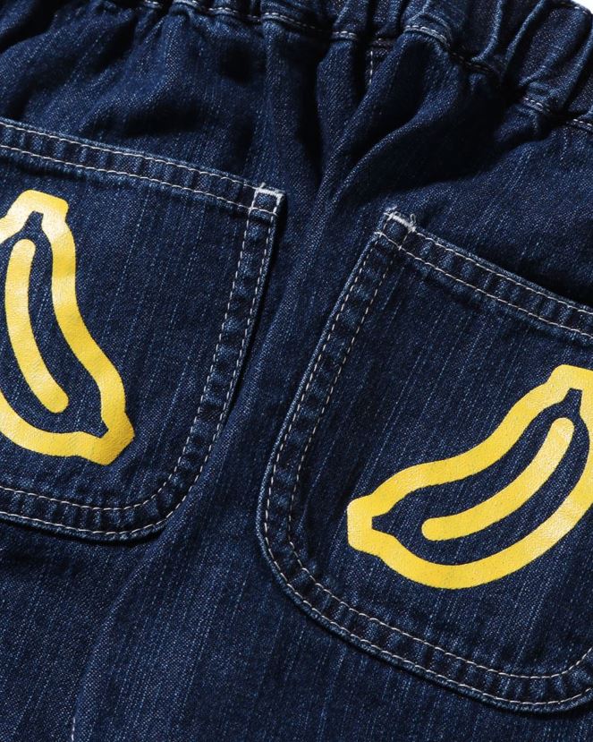 pantalon denim bébé milo speech balloon A Bathing Ape enfants ZHX6N41560 jean