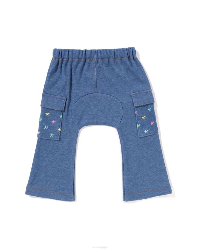 pantalon en denim jersey bébé milo sta A Bathing Ape enfants ZHX6N41398 jean