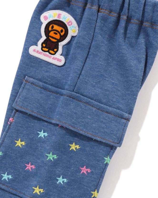 pantalon en denim jersey bébé milo sta A Bathing Ape enfants ZHX6N41398 jean
