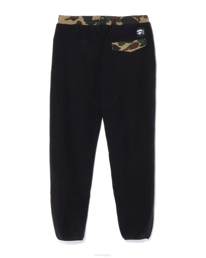 pantalon x polartec 1st camo shark A Bathing Ape femmes ZHX6N4895 noir