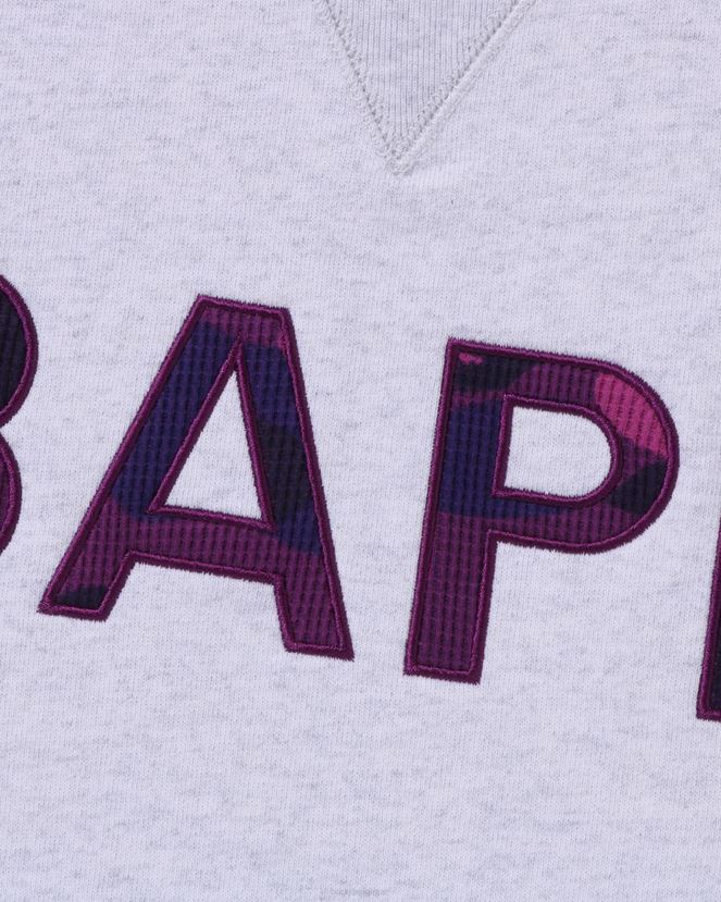 patch coupe décontractée A Bathing Ape Hommes ZHX6N4295 gris