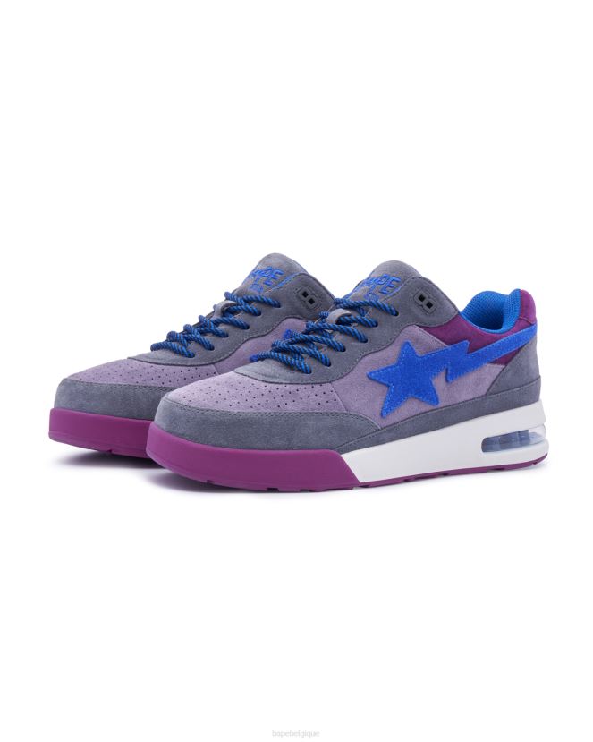personnel de la route 1 A Bathing Ape femmes ZHX6N41202 gris foncé