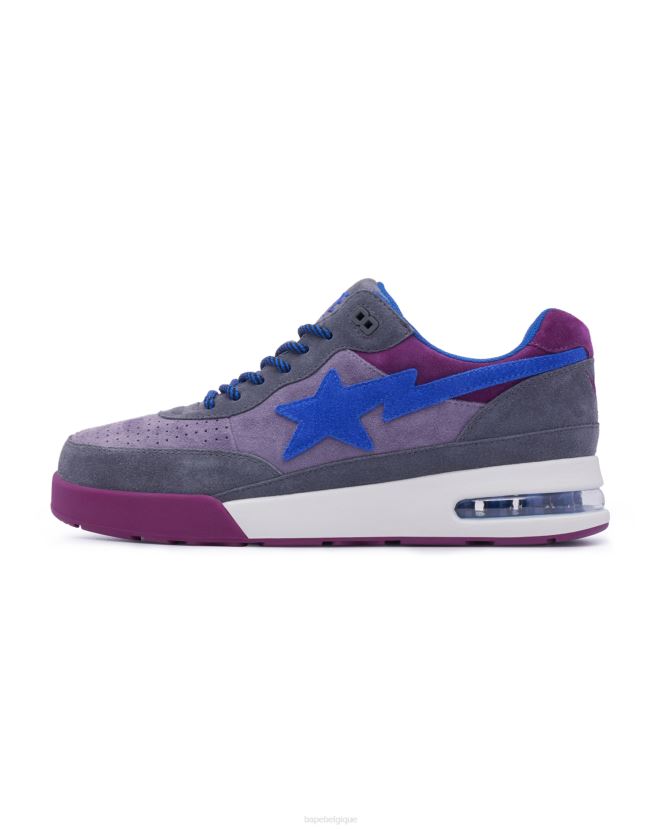 personnel de la route 1 A Bathing Ape femmes ZHX6N41202 gris foncé