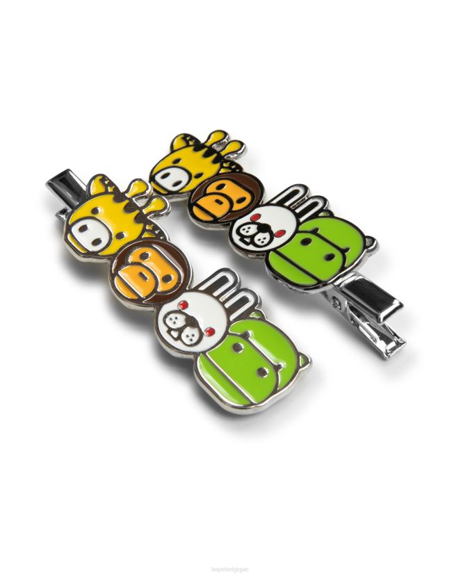 pince à cheveux bébé milo A Bathing Ape femmes ZHX6N41139 cause