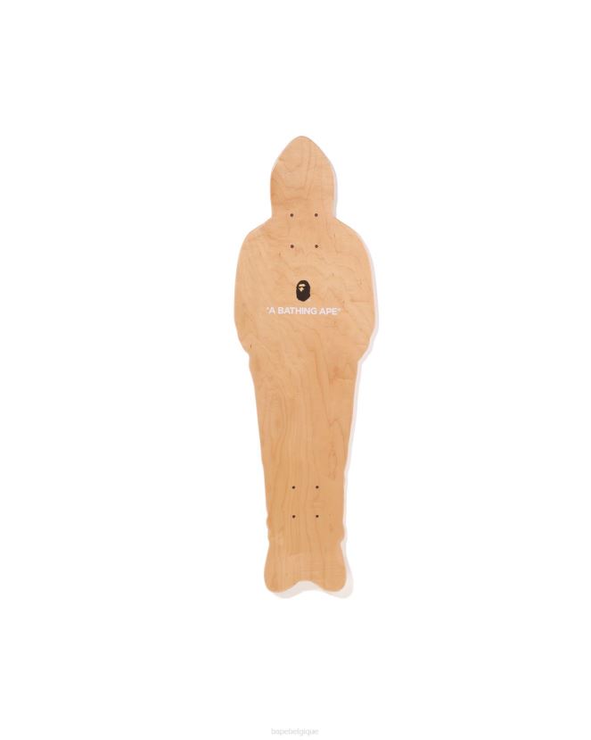 planche de skate requin seijin A Bathing Ape Hommes ZHX6N4551 armée verte