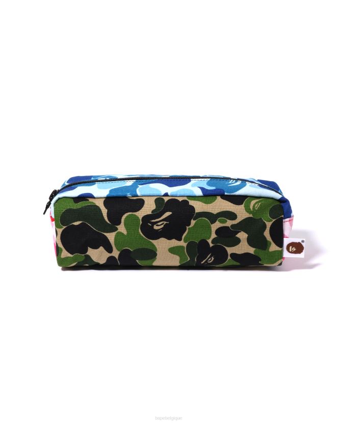 pochette de vol camouflage abc mix A Bathing Ape Hommes ZHX6N4749 cause