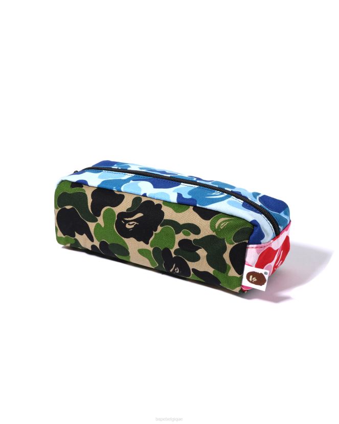 pochette de vol camouflage abc mix A Bathing Ape Hommes ZHX6N4749 cause