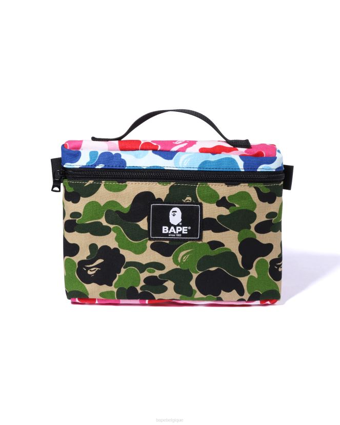 pochette à musique camouflage abc mix A Bathing Ape Hommes ZHX6N4750 cause