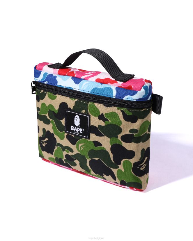 pochette à musique camouflage abc mix A Bathing Ape Hommes ZHX6N4750 cause