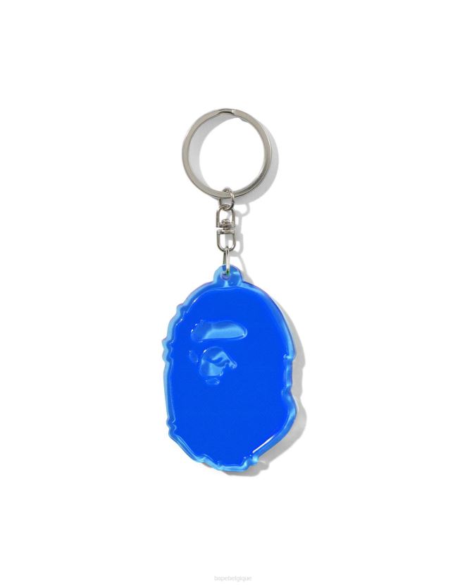 porte-clés réfléchissant A Bathing Ape Hommes ZHX6N4484 bleu