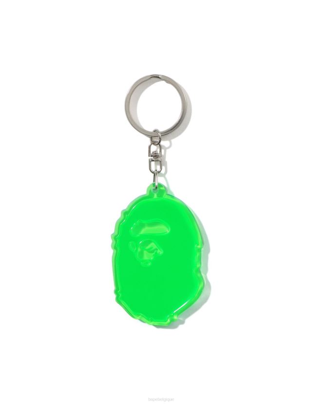 porte-clés réfléchissant A Bathing Ape Hommes ZHX6N4485 armée verte