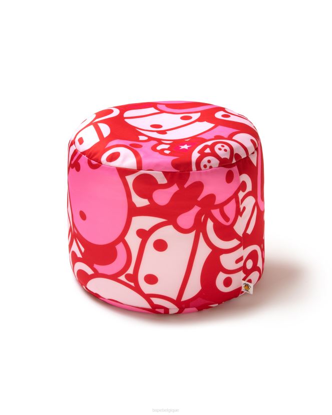 pouf bébé milo A Bathing Ape femmes ZHX6N41137 rose