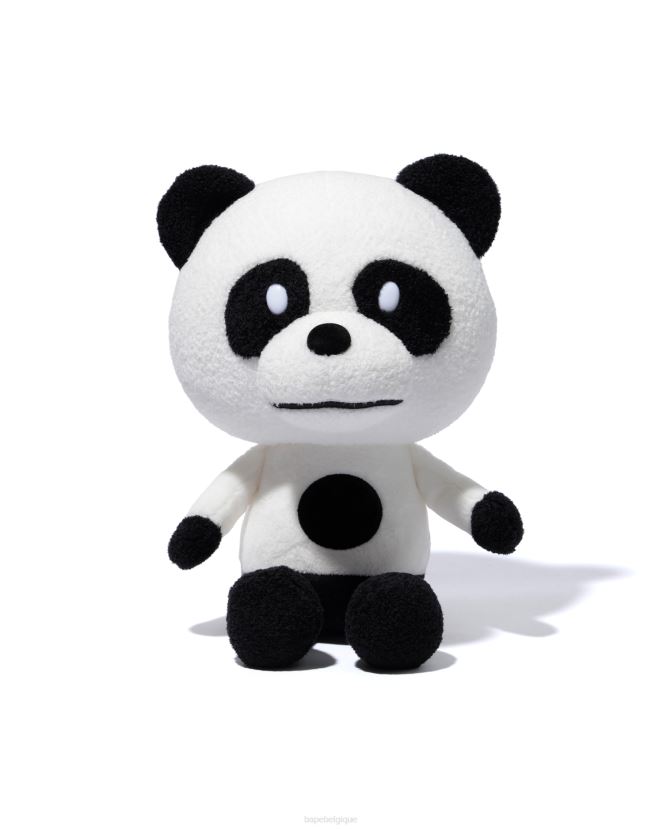 poupée en peluche assise pd A Bathing Ape Hommes ZHX6N41161 blanc