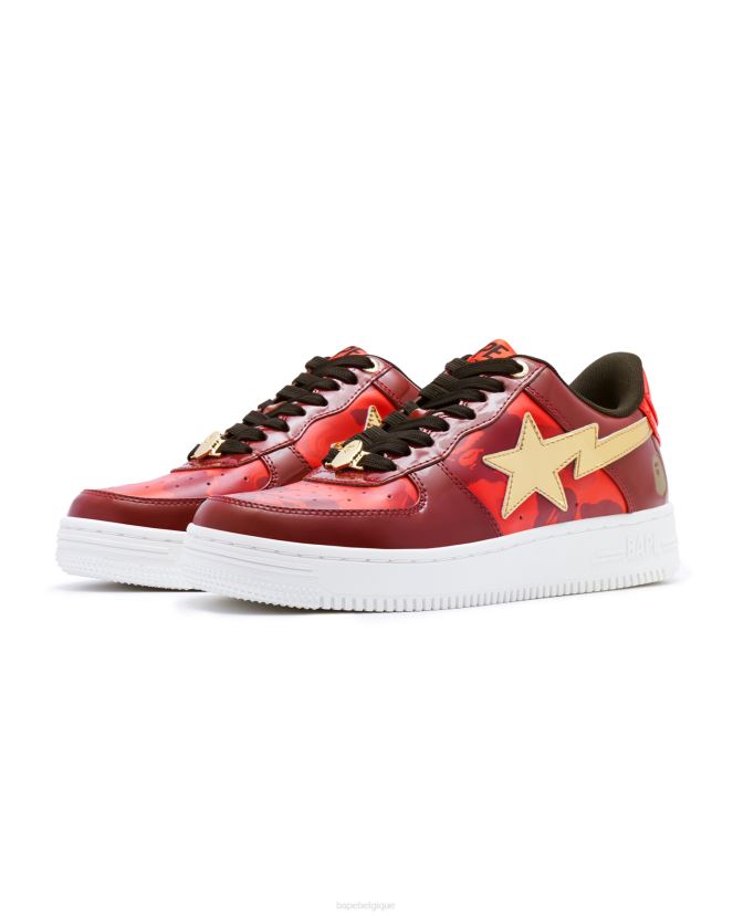 projet cny A Bathing Ape Hommes ZHX6N4681 rouge vif
