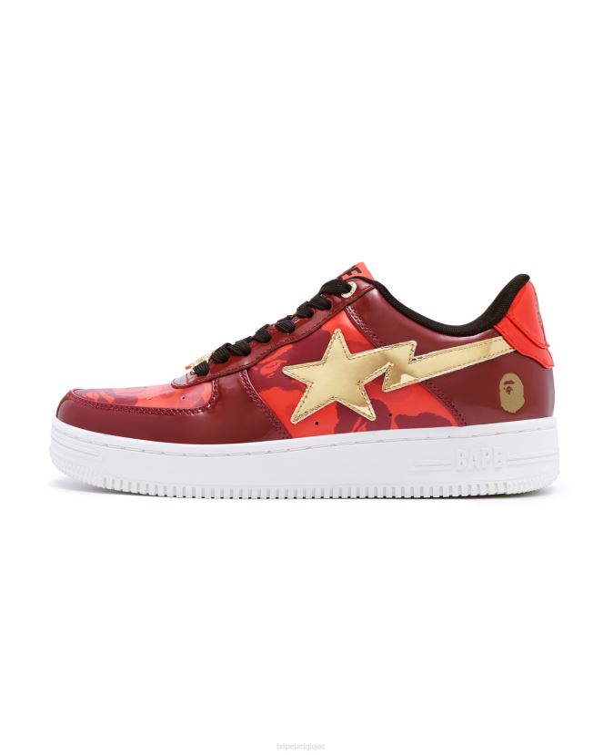 projet cny A Bathing Ape Hommes ZHX6N4681 rouge vif