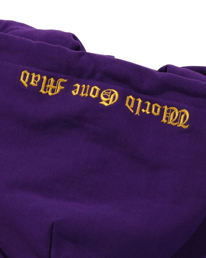 pull à capuche A Bathing Ape Hommes ZHX6N4279 violet
