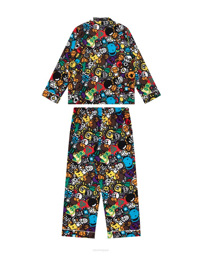 pyjama bébé milo A Bathing Ape femmes ZHX6N41132 cause