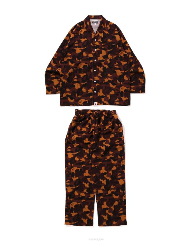 pyjama camouflage chocolat saint valentin A Bathing Ape Hommes ZHX6N4300 brun