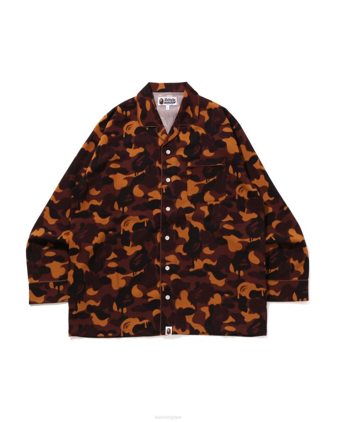pyjama camouflage chocolat saint valentin A Bathing Ape Hommes ZHX6N4300 brun
