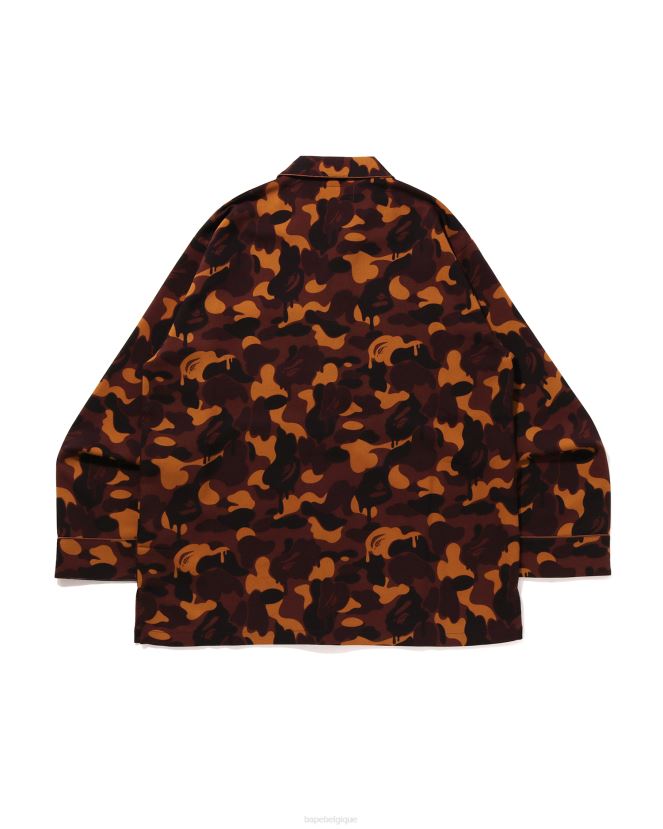 pyjama camouflage chocolat saint valentin A Bathing Ape Hommes ZHX6N4300 brun