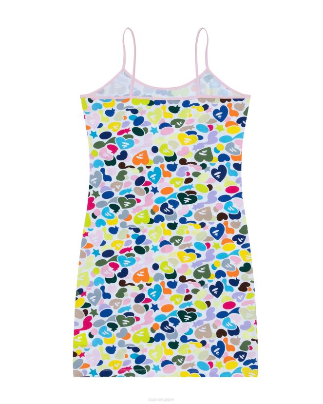 robe à logo imprimé A Bathing Ape femmes ZHX6N4959 cause