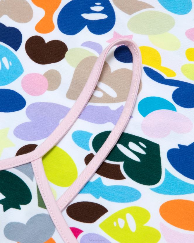 robe à logo imprimé A Bathing Ape femmes ZHX6N4959 cause
