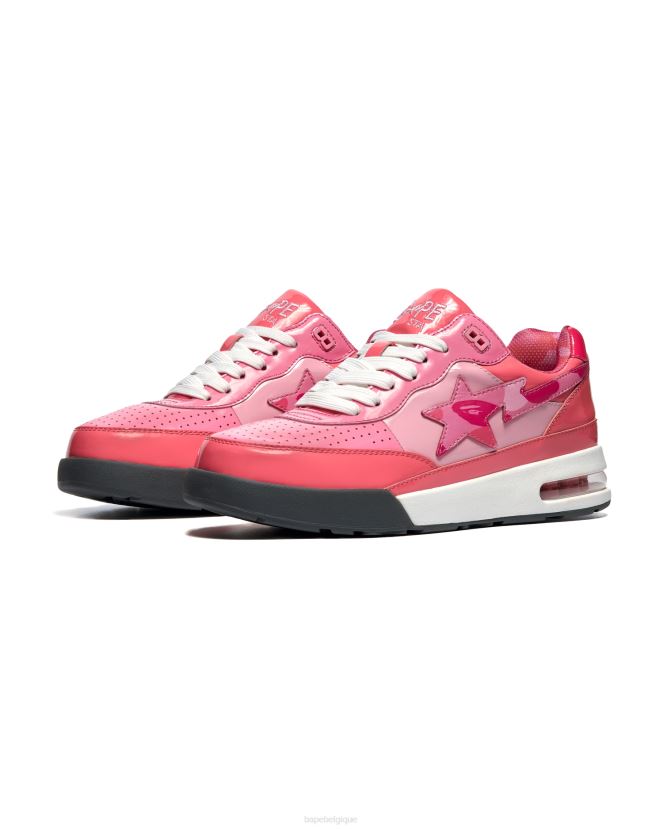 route sta 1 m1 A Bathing Ape Hommes ZHX6N4692 rose