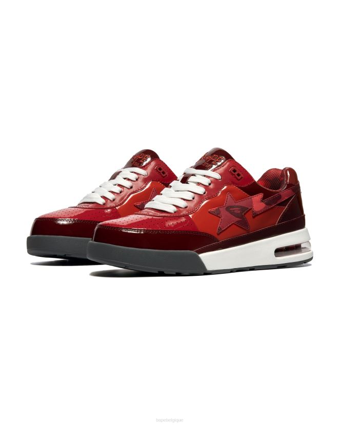 route sta 1 m1 A Bathing Ape Hommes ZHX6N4694 rouge vif
